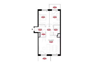 Mieszkanie 4-pokojowe Warszawa Mokotów, ul. Wołoska