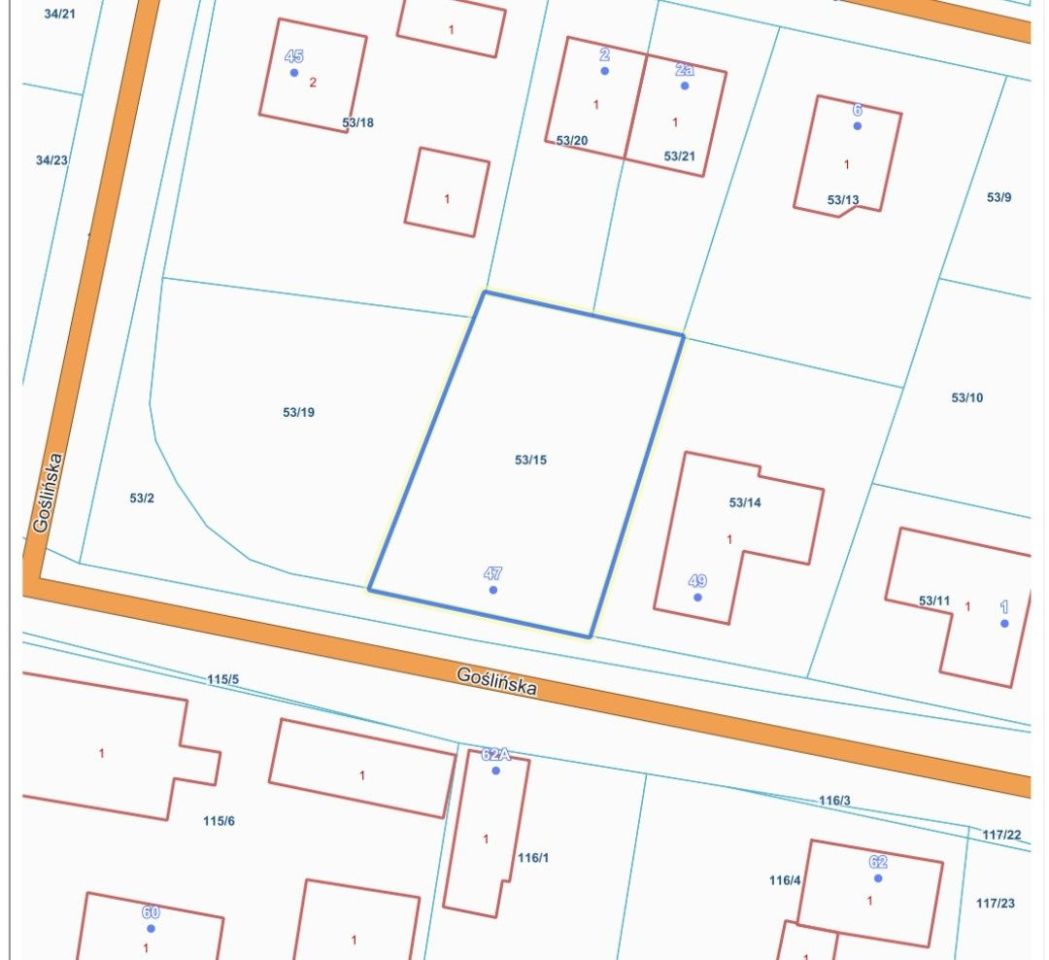Działka budowlana Rakownia, ul. Goślińska. Zdjęcie 2