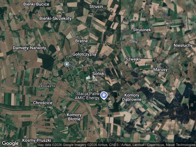 Działka budowlana Sońsk. Zdjęcie 1