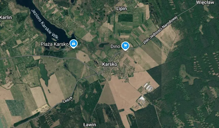 Działka budowlana Karsko