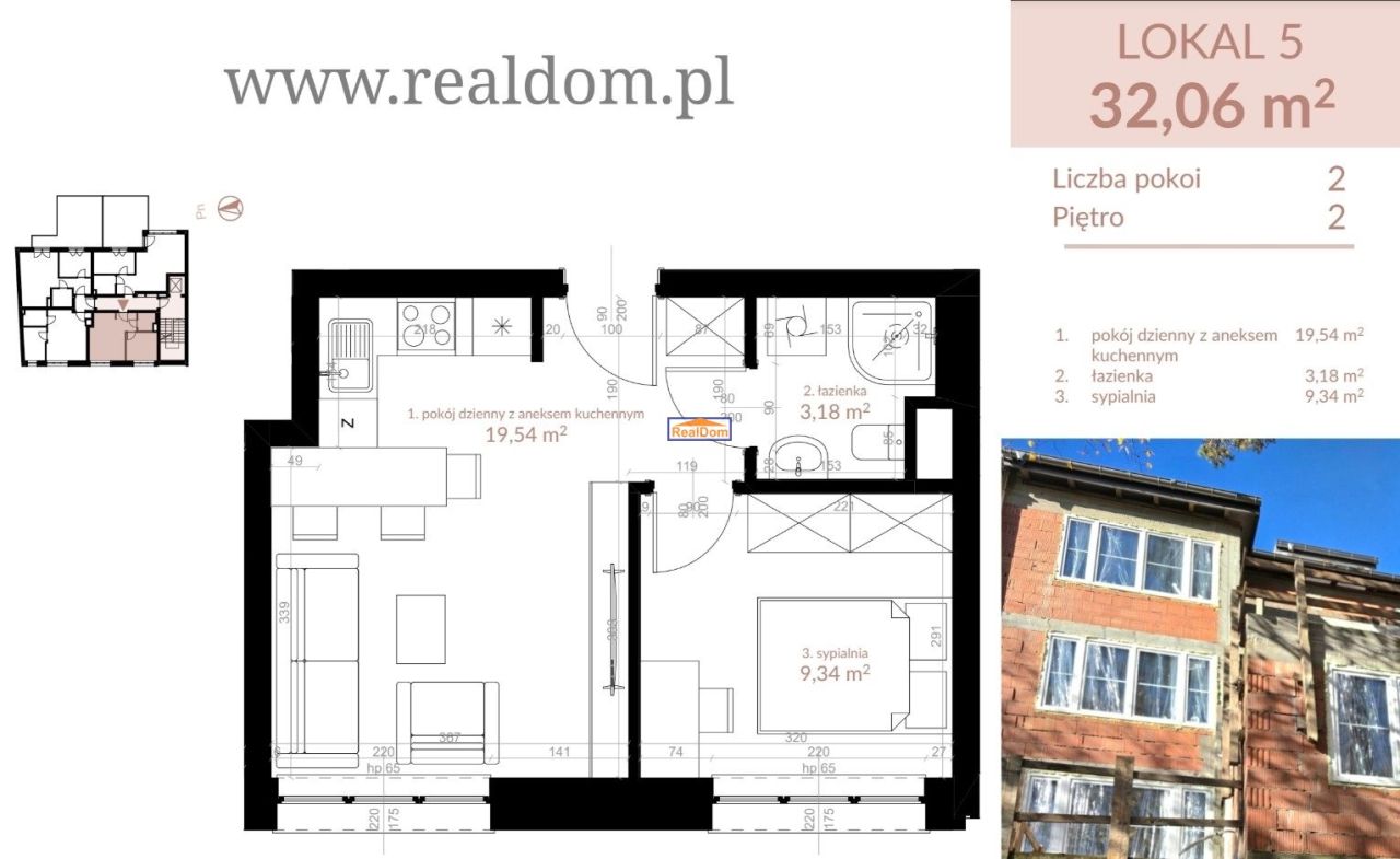 Mieszkanie 2-pokojowe Kraków Krowodrza, ul. Juliusza Lea. Zdjęcie 1