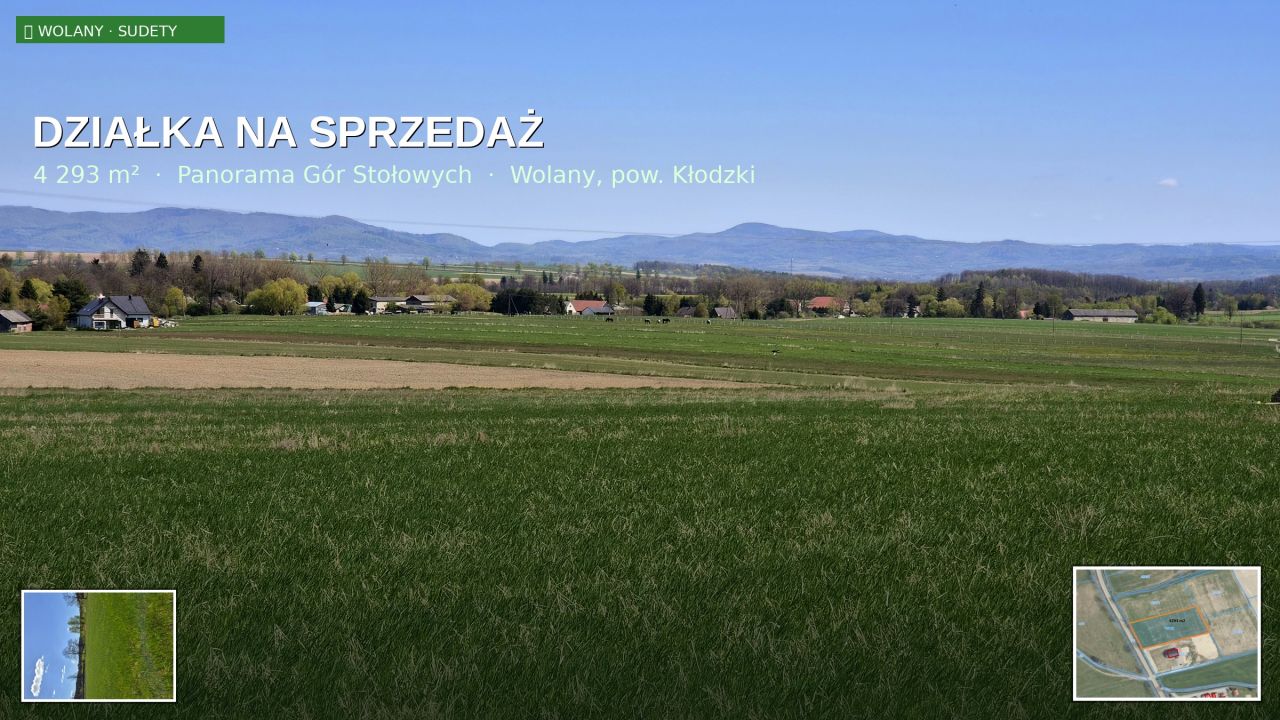 Działka budowlana Wolany. Zdjęcie 1
