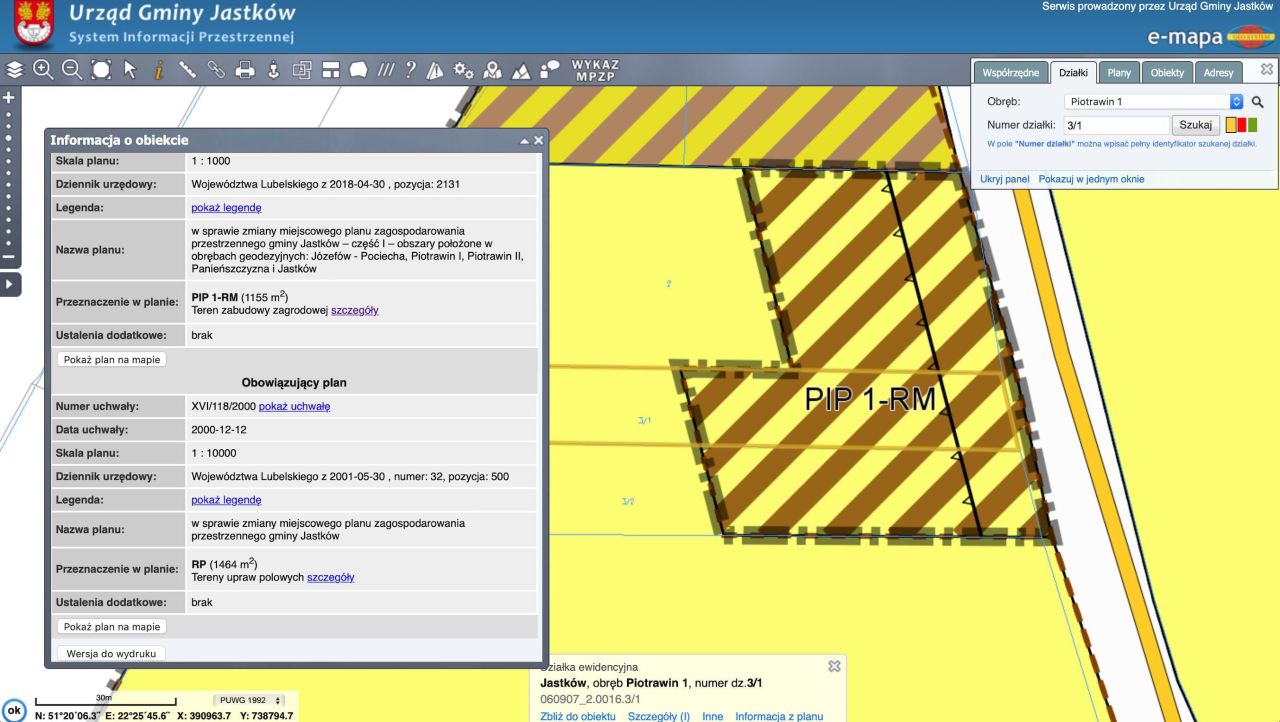 Działka budowlana Piotrawin. Zdjęcie 2