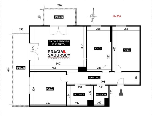 Mieszkanie 4-pokojowe Kraków Prądnik Biały, ul. Żabiniec. Zdjęcie 3
