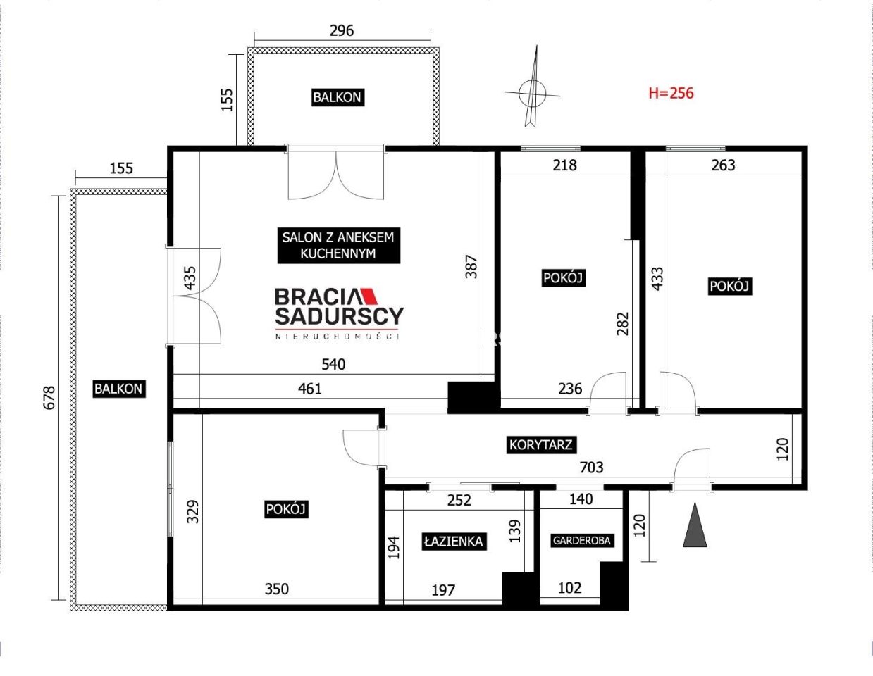 Mieszkanie 4-pokojowe Kraków Prądnik Biały, ul. Żabiniec. Zdjęcie 3