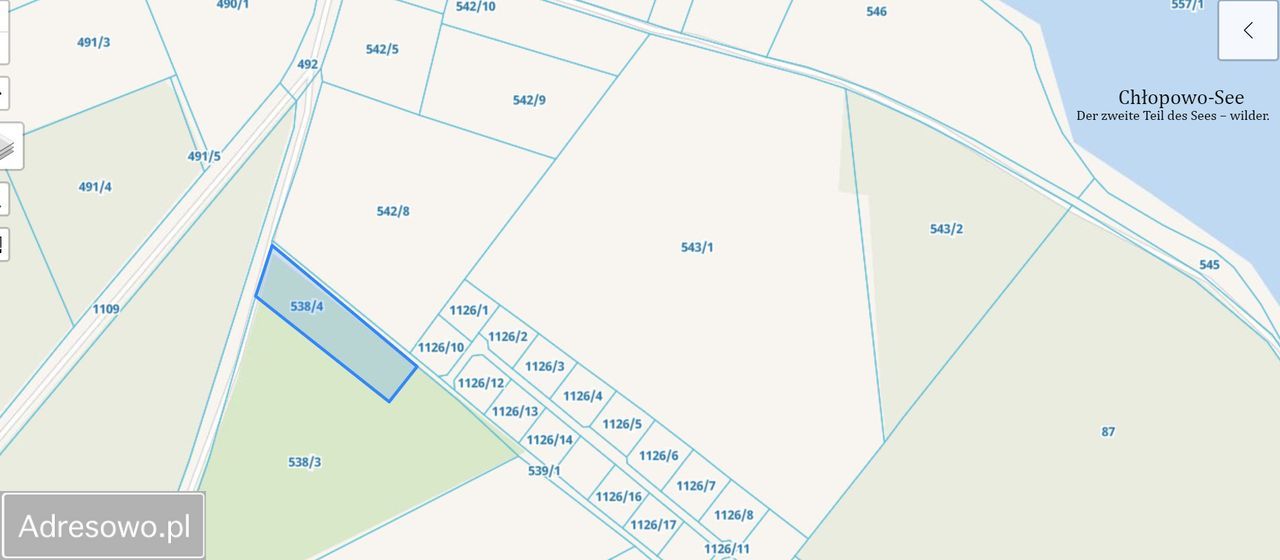 Działka rolno-budowlana Chłopowo. Zdjęcie 10