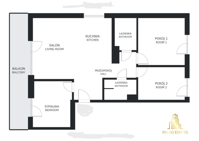 Mieszkanie 4-pokojowe Kraków Prądnik Biały, ul. Siewna. Zdjęcie 29