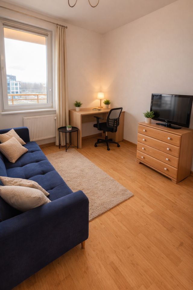 Mieszkanie 2-pokojowe Wrocław Gądów Mały, ul. Eugeniusza Horbaczewskiego. Zdjęcie 3