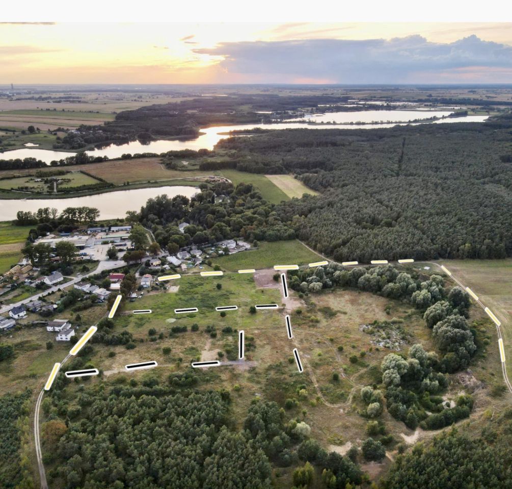 Działka budowlana Łącko, ul. Żeglarska. Zdjęcie 3