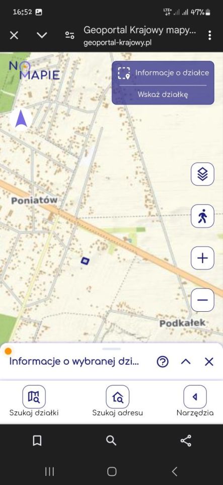 Działka budowlana Poniatów, ul. Wschodnia. Zdjęcie 2