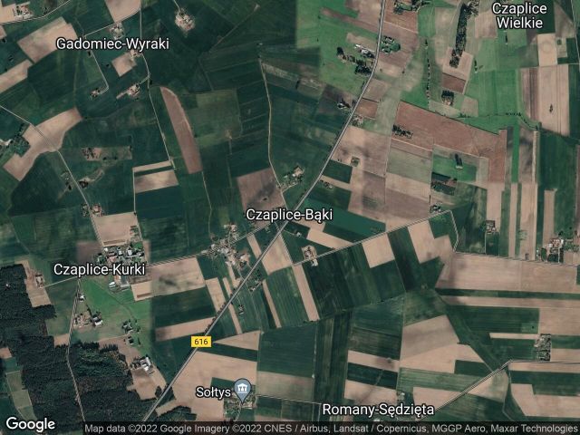 Działka rolno-budowlana Czaplice-Bąki. Zdjęcie 1
