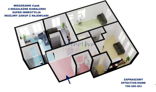 Mieszkanie 4-pokojowe Wrocław, ul. Trzebnicka. Zdjęcie 10