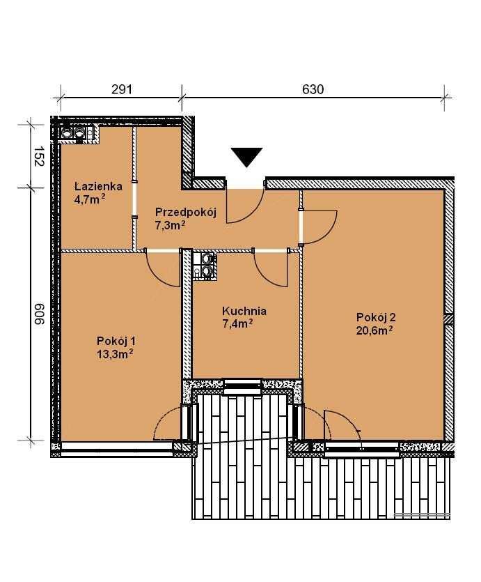 Mieszkanie 2-pokojowe Lublin, ul. Koralowa. Zdjęcie 8