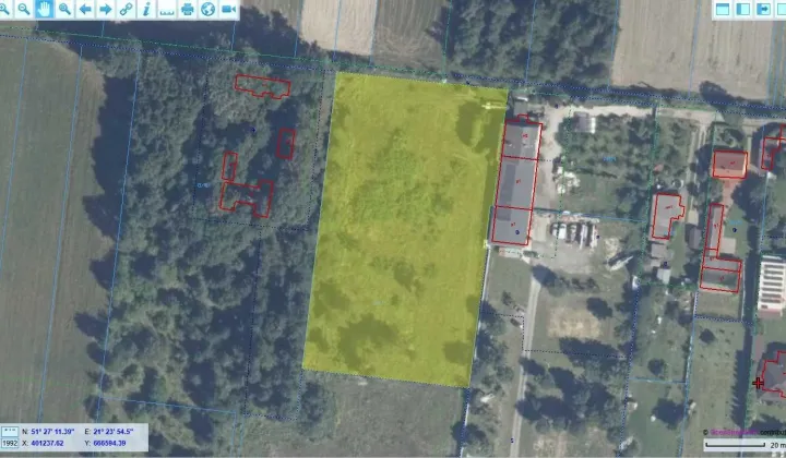 Działka budowlana Adolfin