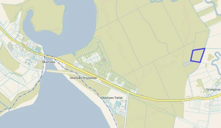 Działka leśna Grzegorze