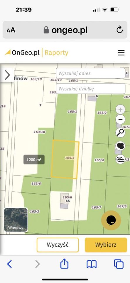 Działka budowlana Adelinów. Zdjęcie 3