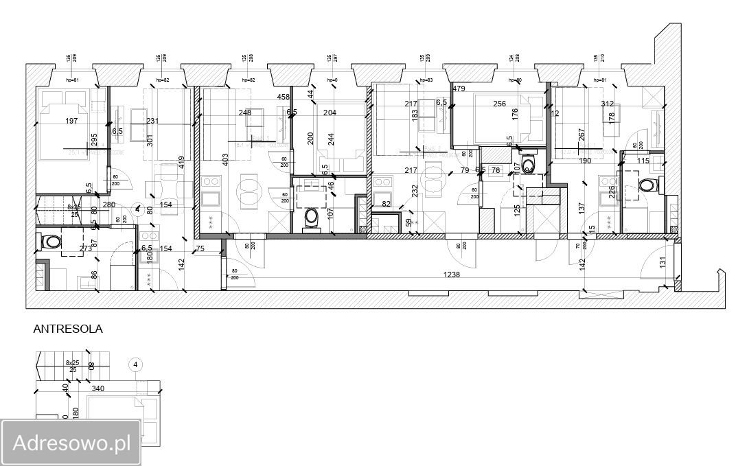 Mieszkanie 6-pokojowe Łódź Śródmieście, ul. Prezydenta Gabriela Narutowicza. Zdjęcie 7