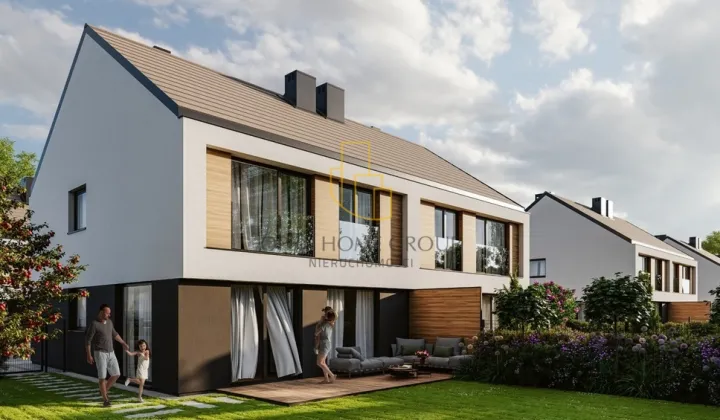 bliźniak, 5 pokoi Krzyżowice