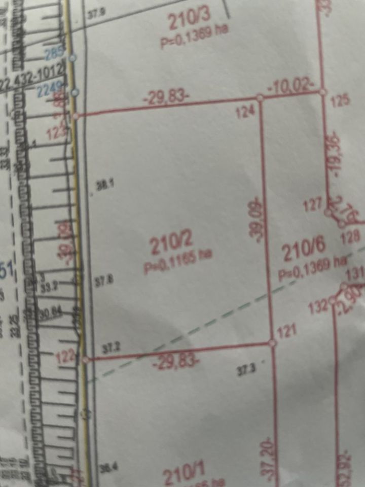 Działka budowlana Pękanino. Zdjęcie 2