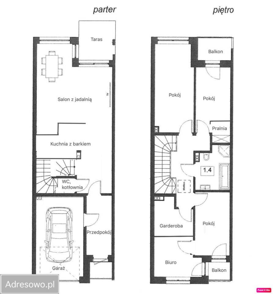 dom szeregowy, 5 pokoi Grodzisk Mazowiecki, ul. Armii Polskiej. Zdjęcie 16