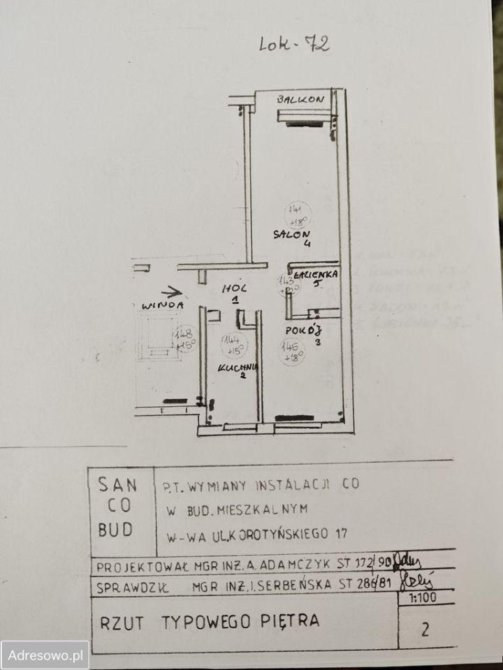Mieszkanie 2-pokojowe Warszawa Ochota, ul. Władysława Korotyńskiego. Zdjęcie 5
