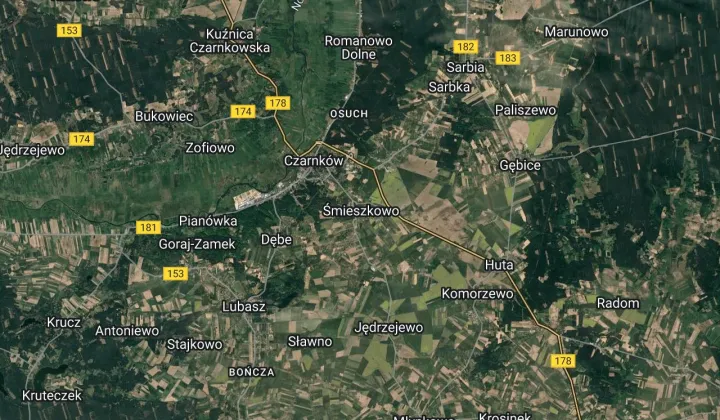 Działka budowlana Śmieszkowo