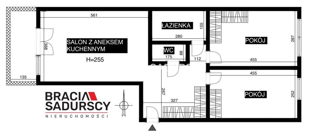 Mieszkanie 3-pokojowe Kraków Krowodrza, ul. Składowa. Zdjęcie 29
