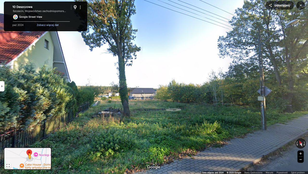 Działka budowlana Szczecin Płonia, ul. Deszczowa. Zdjęcie 3