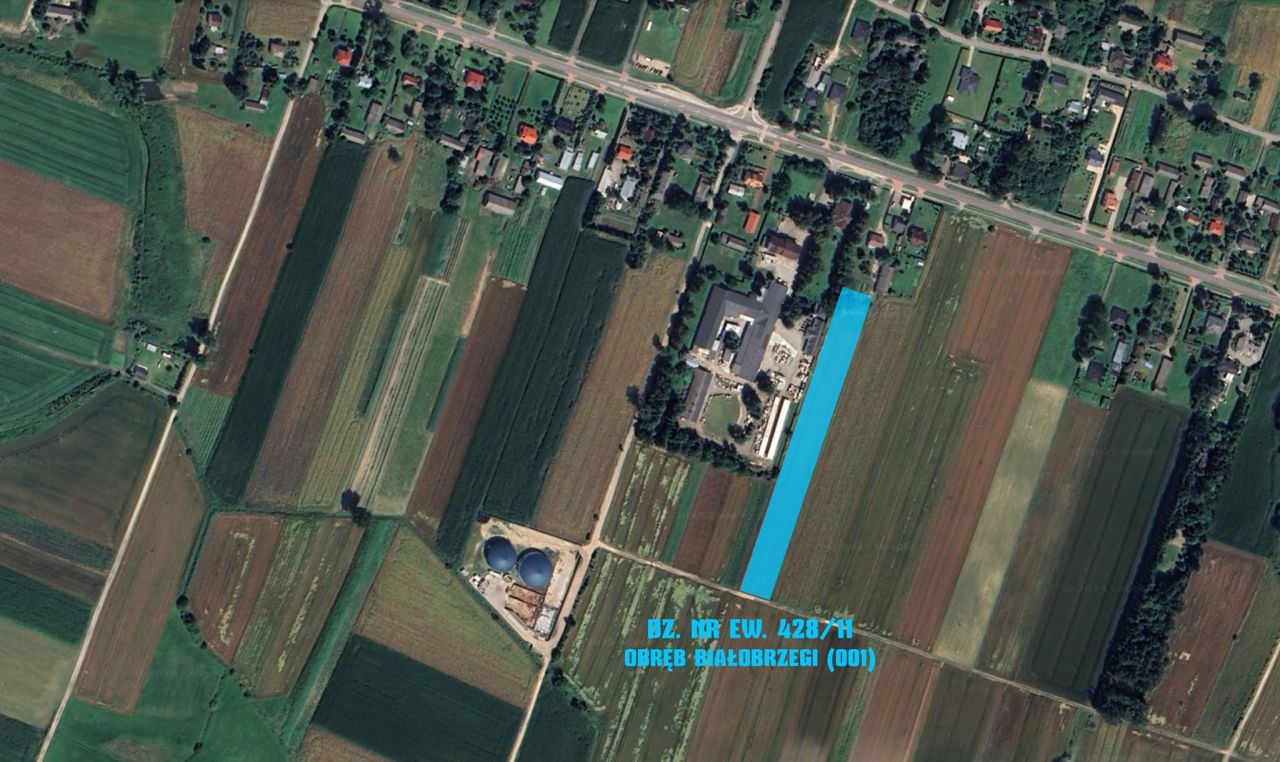 Działka rolna Białobrzegi