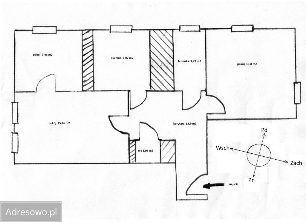 Mieszkanie 3-pokojowe Warszawa Wola, al. Jana Pawła II. Zdjęcie 11