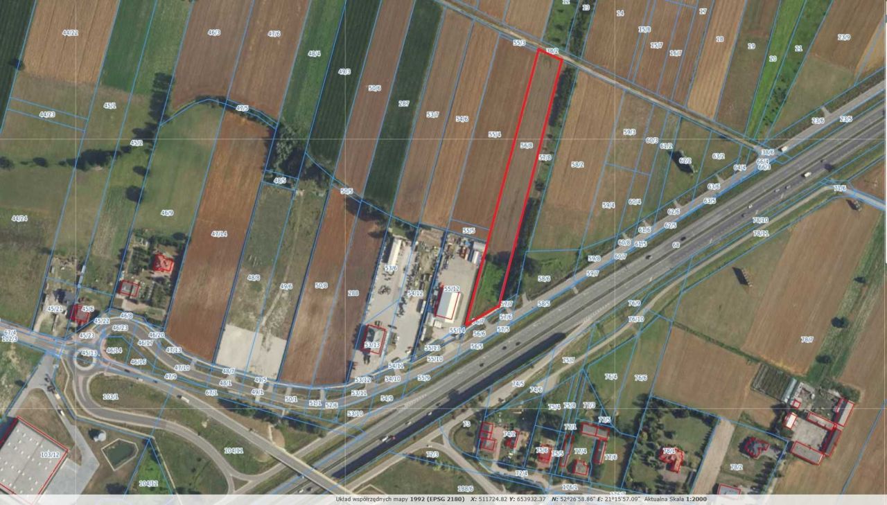 Działka inwestycyjna Emilianów. Zdjęcie 3