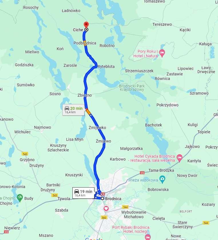 Działka budowlana Ciche. Zdjęcie 2