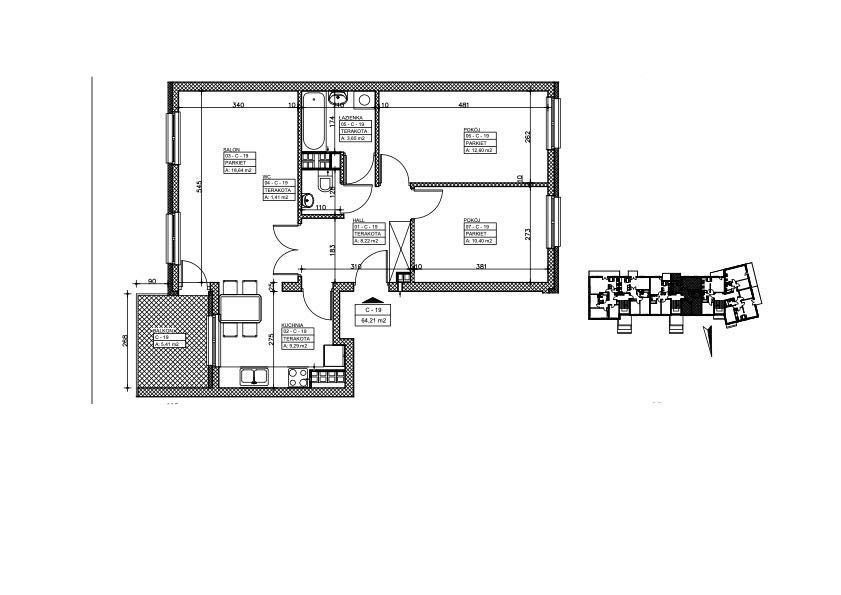 Mieszkanie 3-pokojowe Otwock. Zdjęcie 8