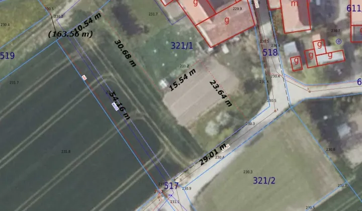 Działka budowlana Stanowice, Olszańska