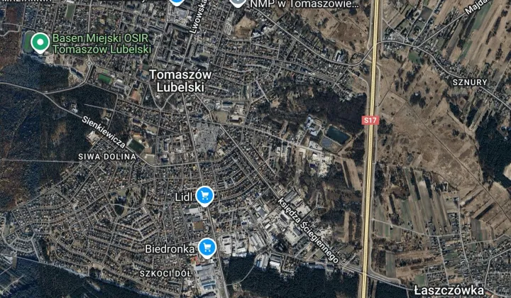 Działka budowlana Tomaszów Lubelski, ul. Pogodna