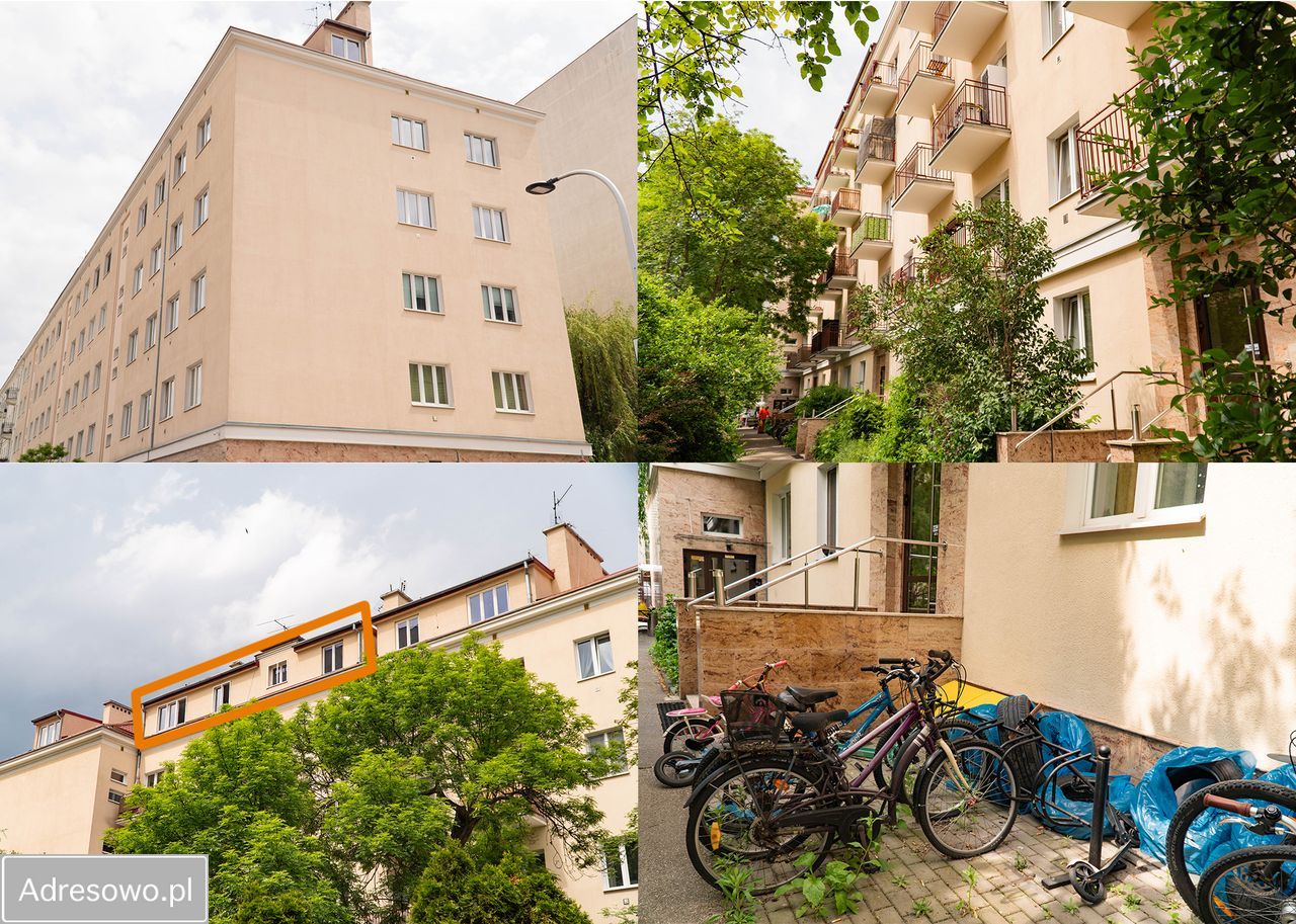 Mieszkanie 4-pokojowe Warszawa Mokotów, ul. Rakowiecka