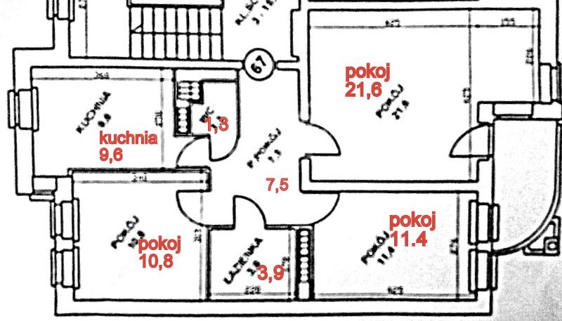 Mieszkanie 3-pokojowe Lublin Czuby, ul. Szczytowa