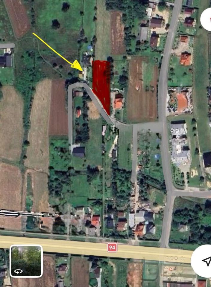 Działka budowlana Klęczany. Zdjęcie 2