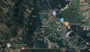 Działka budowlana Chinów