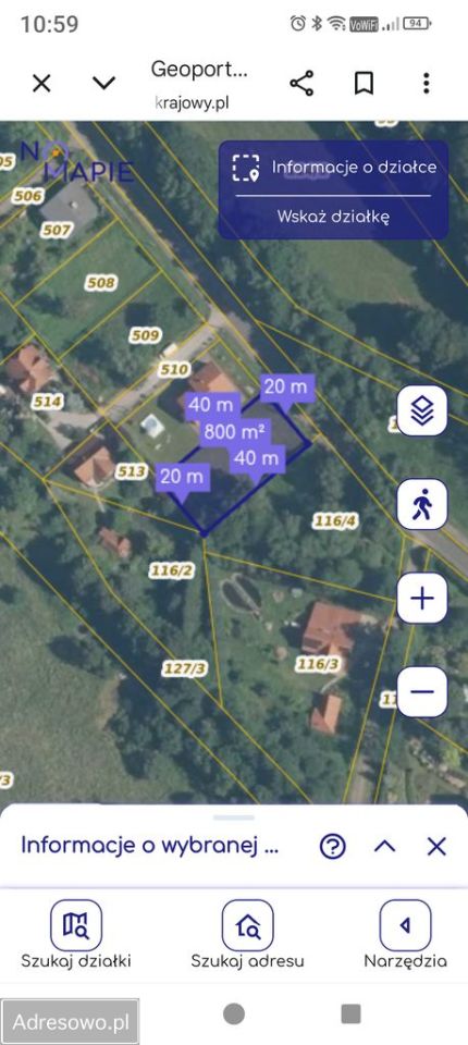 Działka budowlana Jugowice, ul. Gazowa. Zdjęcie 2