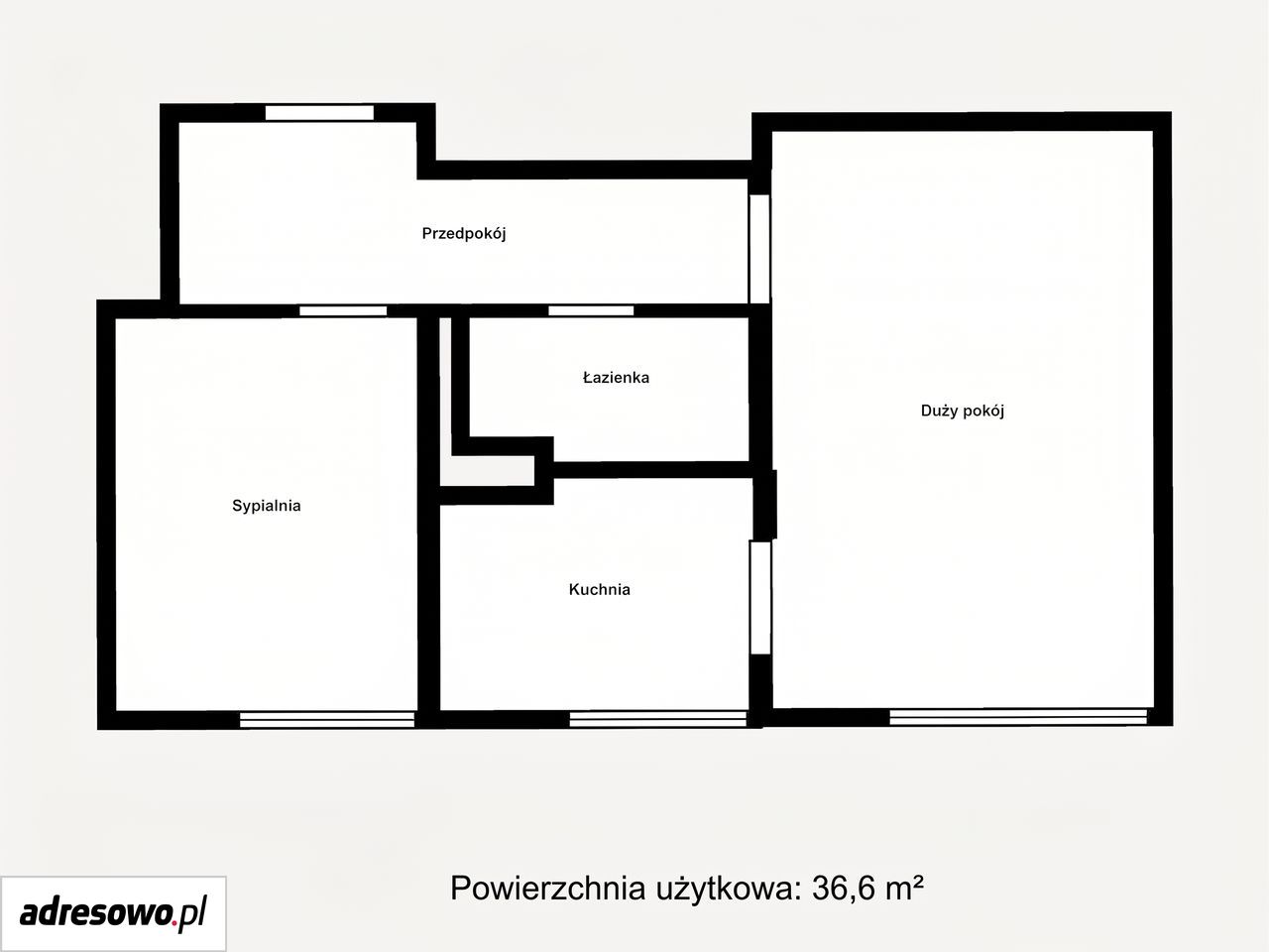 Mieszkanie 2-pokojowe Łódź Koziny, ul. Stefana Okrzei. Zdjęcie 10