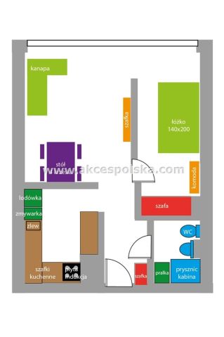 Mieszkanie 2-pokojowe Warszawa Żoliborz, ul. Kazimierza Promyka. Zdjęcie 15