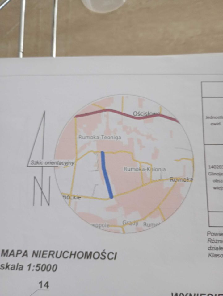 Działka rolno-budowlana Rumoka. Zdjęcie 2