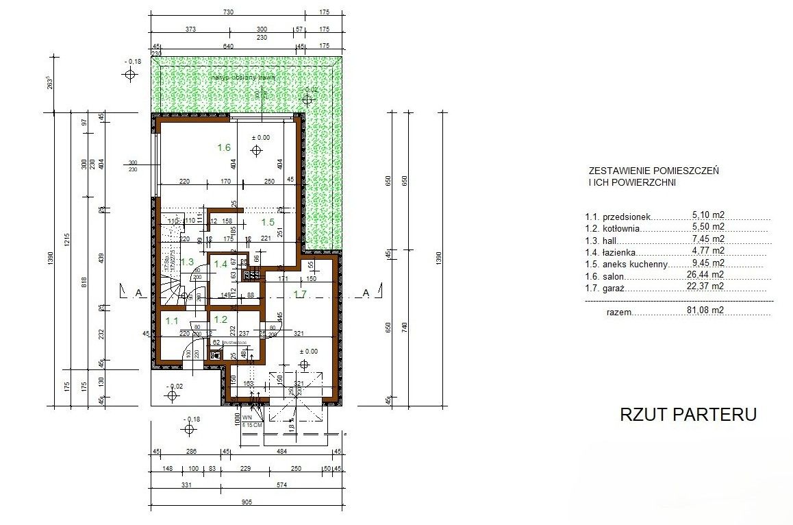 dom wolnostojący, 4 pokoje Klonówiec. Zdjęcie 6