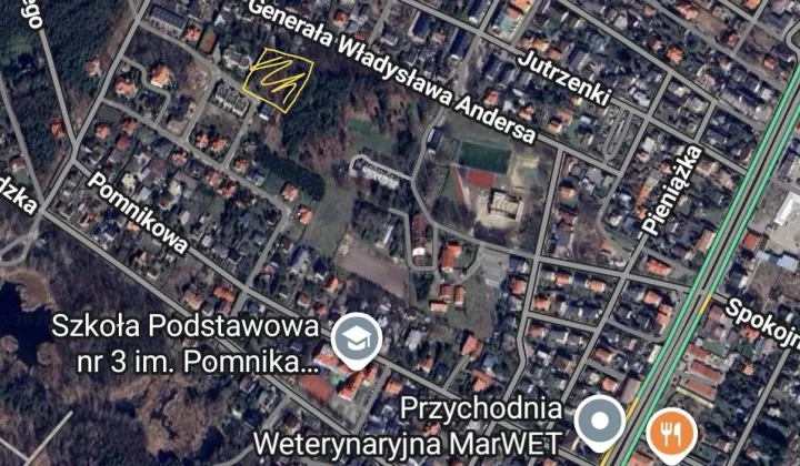 Działka inwestycyjna Marki Pustelnik, ul. Napoleona