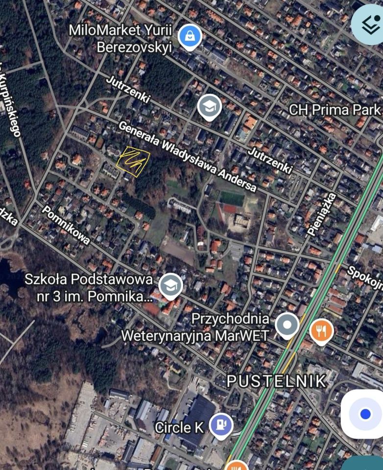 Działka inwestycyjna Marki Pustelnik, ul. Napoleona. Zdjęcie 1