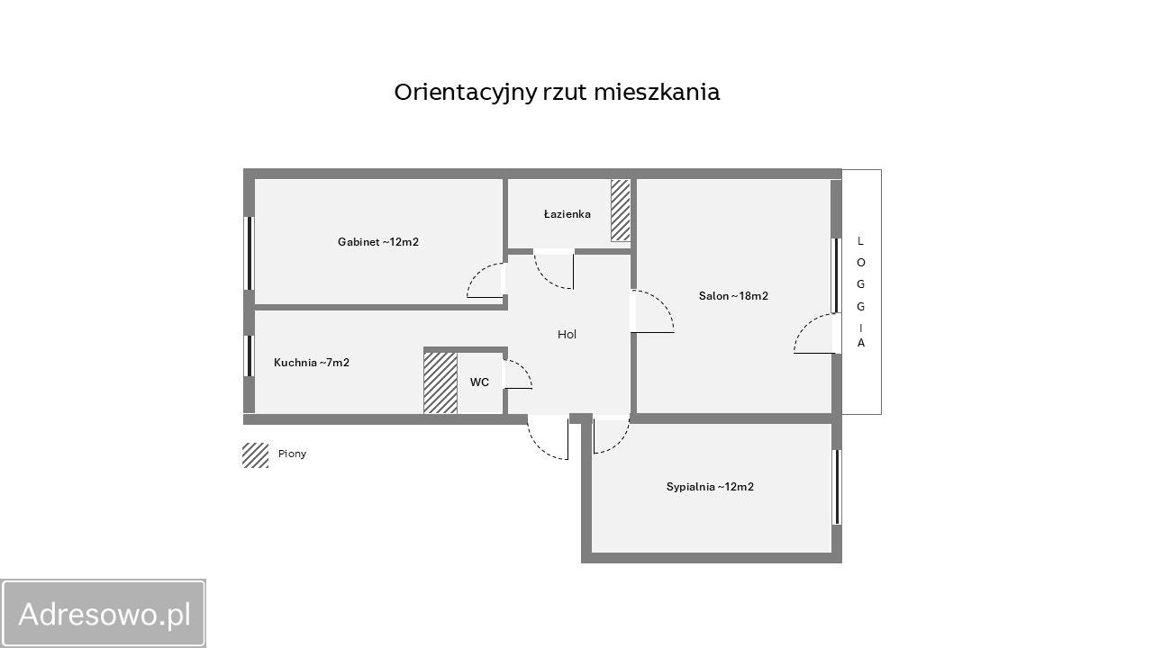 Mieszkanie 3-pokojowe Poznań Grunwald, ul. Szronowa. Zdjęcie 15