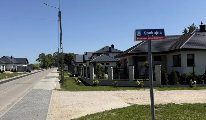 Działka budowlana Brzóze, ul. Spokojna