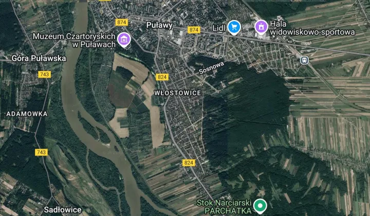 Działka rod Puławy Włostowice, ul. Piotra Norblina