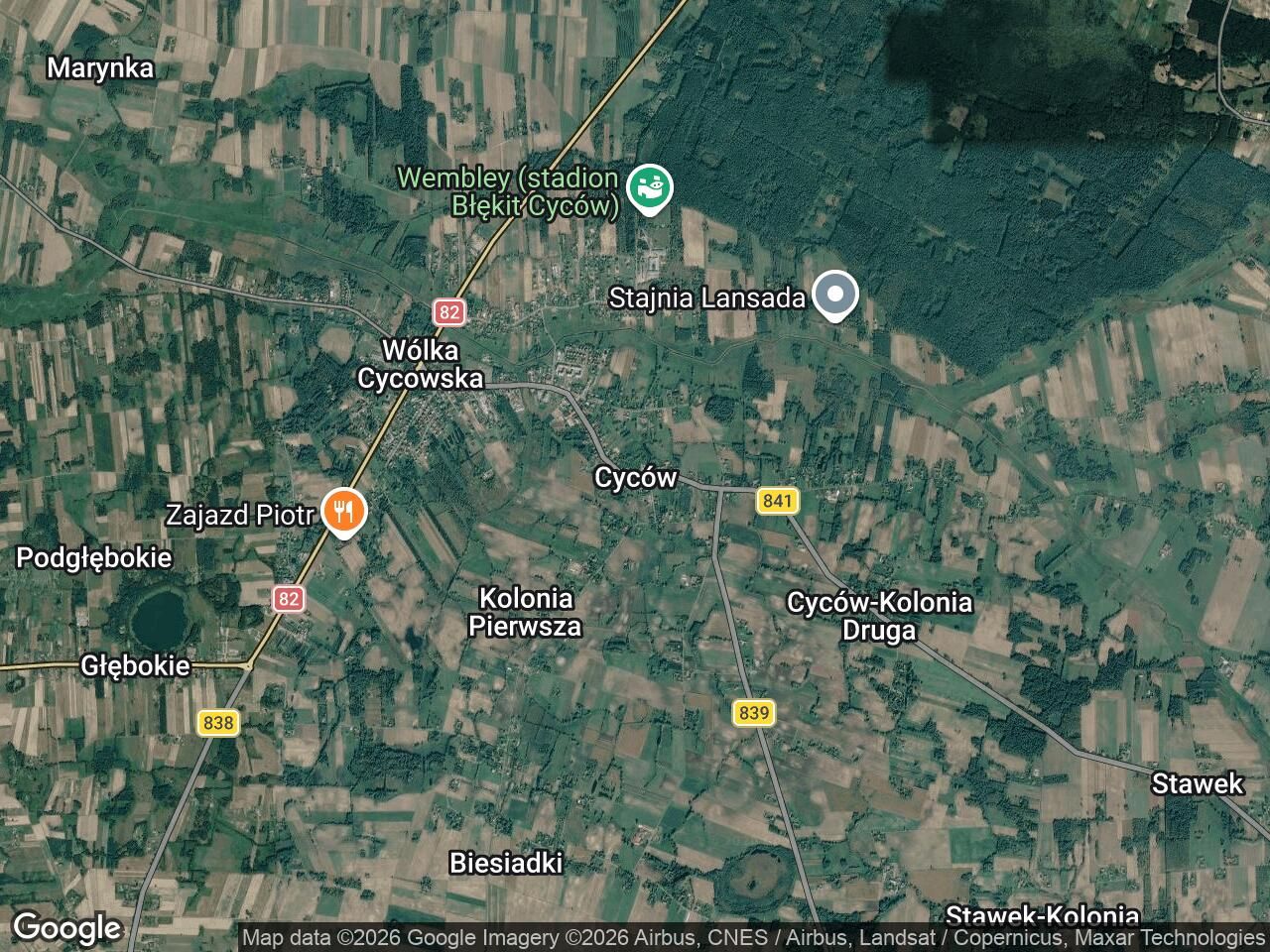 Działka budowlana Cyców. Zdjęcie 1